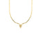 Collier Damiani - Collier en or jaune 18 ct avec 3 diamants 58 Facettes 34417