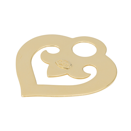 Pendentif O.J. Perrin Cœur de Légende - Pendentif cœur en or jaune 58 Facettes 3450084CN