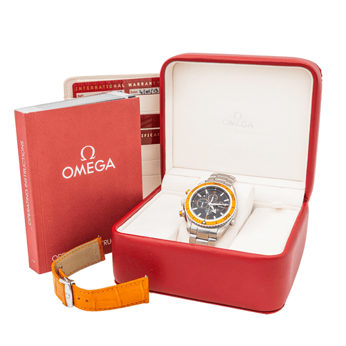 Montre Omega Seamaster Planet Ocean - Montre en acier cadran noir 58 Facettes 3451417RV