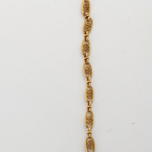 Collier Collier à Maille Giletière en Or Jaune 58 Facettes DV0382-1