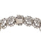 Bracelet Bracelet fleur Art déco en or blanc 18 carats et diamants 58 Facettes 3455898CN