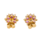 Boucles d'oreilles Boucles d’oreilles puces en or jaune 18 carats rubis et diamants 58 Facettes 3455903CN