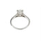 Bague 52 Bague solitaire - Diamant 0,98 ct en or blanc 18 kt 58 Facettes 34732