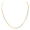 Collier Pomellato - Collier chaîne en or blanc et jaune 18 carats 58 Facettes 3479832CN