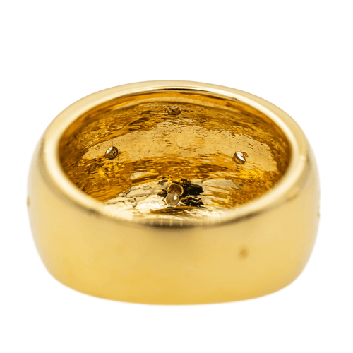 Bague 52 Bague en or jaune 18 carats sertie de diamants 58 Facettes 3496901CN