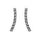 Boucles d'oreilles Boucles d’oreilles pendantes en or blanc 18 ct et diamants 58 Facettes 35094