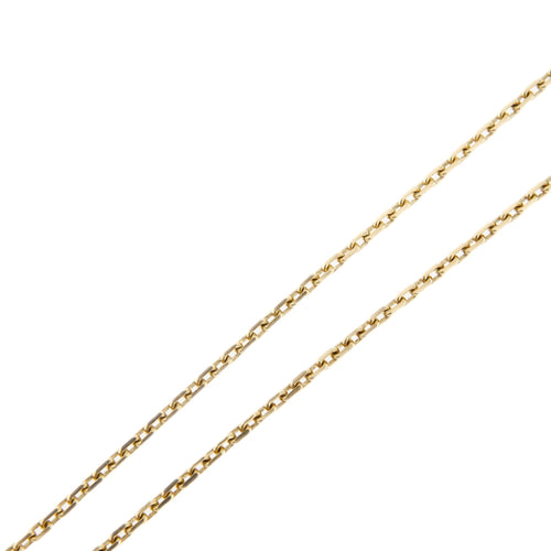 Collier Collier - Pendentif ovale en jade en or jaune 18 carats 58 Facettes 35132