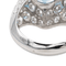 Bague 52 Bague en platine 950 avec topaze bleue et diamants 58 Facettes 3520102CN