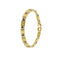Bracelet Bracelet unisexe à maillons en or jaune et or blanc 18 ct 58 Facettes 35419