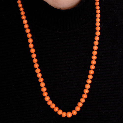 Collier Collier perles de corail rose 58 Facettes DV0162-8