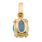 Pendentif Pendentif en or jaune 18 carats serti d’une indigolite 58 Facettes 3576036CN