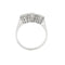 Bague 51 Bague Trilogy en or blanc 18 kt et diamants 58 Facettes 35813