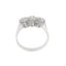 Bague 51 Bague Trilogy en or blanc 18 kt et diamants 58 Facettes 35813