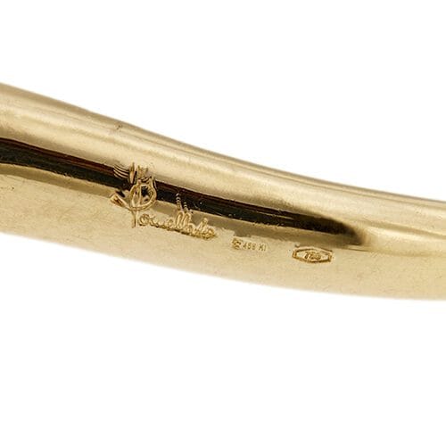 Pendentif Pomellato - Pendentif corne porte-bonheur en or 18 ct 58 Facettes 35814