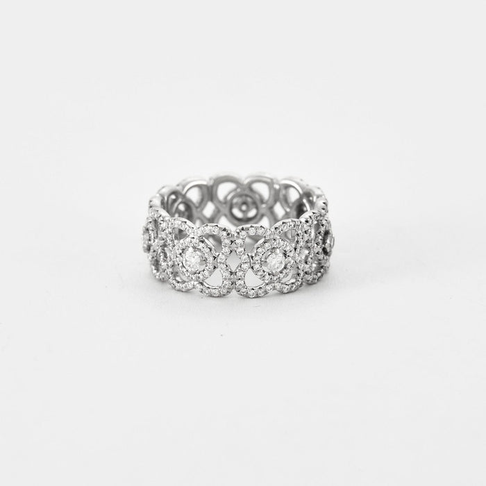 Bague 56 DE BEERS - Bague Enchanted Lotus Diamants 58 Facettes DV0481-1