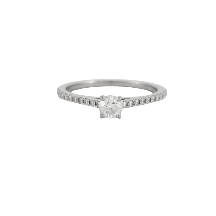 Bague 50 DE BEERS - Bague platine diamants 58 Facettes DV0370-1