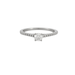 Bague 50 DE BEERS - Bague platine diamants 58 Facettes DV0370-1