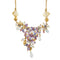 Collier Gabriella Rivalta - Collier triple maille en or jaune 18 ct, diamants et pierres 58 Facettes 36199