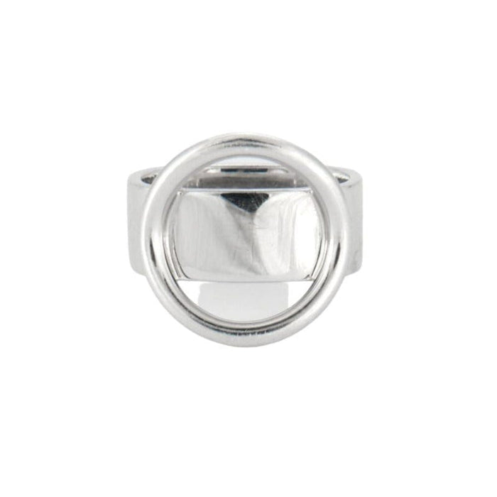 Bague 51 DINH VAN - Bague Neo en argent 58 Facettes DV0031-4