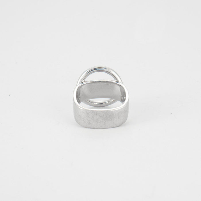 Bague 51 DINH VAN - Bague Neo en argent 58 Facettes DV0031-4