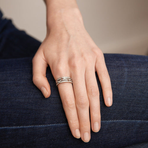 Bague 58 DINH VAN - Bague Pulse Diamants 58 Facettes DV0149-1