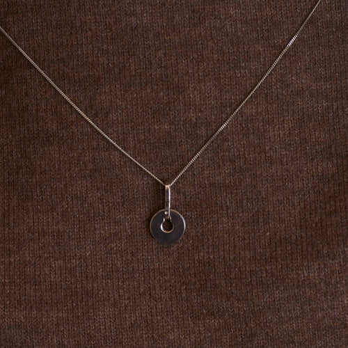 Collier DINH VAN - Collier Cible Or Blanc 58 Facettes DV0368-2