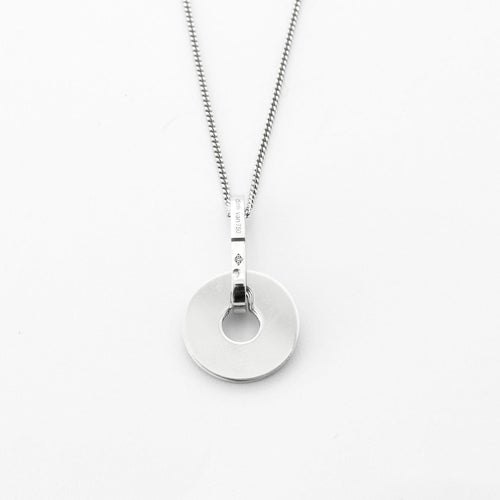 Collier DINH VAN - Collier Cible Or Blanc 58 Facettes DV0368-2