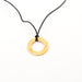 Collier DINH VAN - Pendentif Cible Or Diamants Jaune 58 Facettes DV0368-1