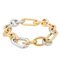 Bracelet Pomellato Iconica - Bracelet chaîne en or jaune, blanc et rose 58 Facettes 3634328CN