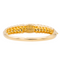 Bracelet Bracelet jonc en or jaune 18 carats serti de diamants 58 Facettes 3634691CN