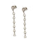Boucles d'oreilles Boucles d’oreilles pendantes en or blanc 18 ct et diamants 2,76 ct 58 Facettes 36383