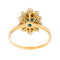 Bague 59 Pompadour - Bague en or jaune avec saphir et diamants 58 Facettes 3641002CN