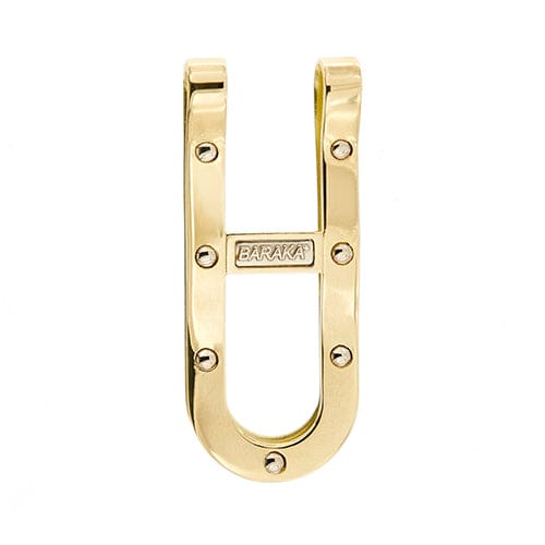 Baraka - Fermoir en or jaune 18 ct avec décoration en verre 58 Facettes 36606