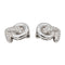 Boucles d'oreilles Boucles d’oreilles clip - Or blanc 18 carats et diamants 58 Facettes 3662241RV