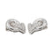 Boucles d'oreilles Boucles d’oreilles clip - Or blanc 18 carats et diamants 58 Facettes 3662241RV