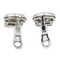 Boucles d'oreilles Boucles d’oreilles clip - Or blanc 18 carats et diamants 58 Facettes 3662241RV
