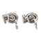 Boucles d'oreilles Boucles d’oreilles clip - Or blanc 18 carats et diamants 58 Facettes 3662241RV