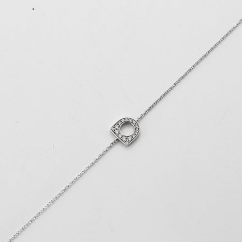 Bracelet FRED - Bracelet en Or Gris et Diamants "Success" Mini 58 Facettes DV0380-1