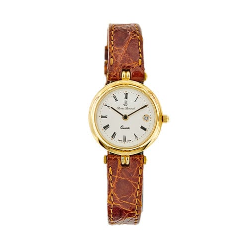 Montre Pierre Bonnet - Montre femme à quartz en or jaune 18 carats 58 Facettes 36748