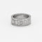 Bague 53 HERMES - Bague "Heracles" en Or Gris et Diamants 58 Facettes DV0184-16