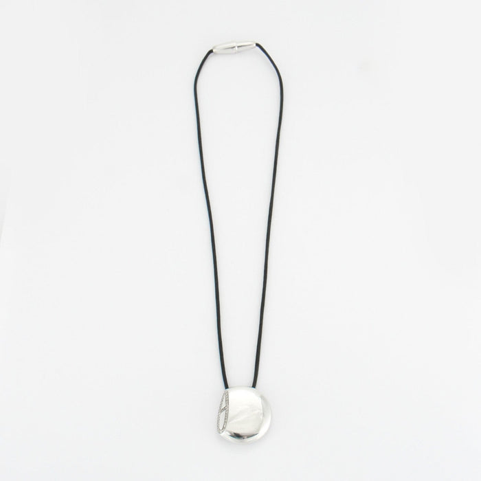 Collier HERMES - Pendentif Or blanc Diamants 58 Facettes DV0184-10