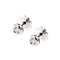 Boucles d'oreilles Boucles d’oreilles point de lumière en or blanc 18 kt et diamants 0,40 ct 58 Facettes 36841