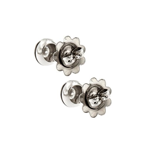 Boucles d'oreilles Boucles d’oreilles point de lumière en or blanc 18 kt et diamants 0,40 ct 58 Facettes 36841