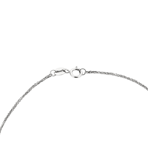 Collier Collier pendentif croix en or blanc 18k et diamants 58 Facettes BO/240006/