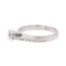 Bague 50 Bague solitaire en or blanc 18 carats et diamants 58 Facettes 3694714CN