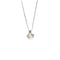 Collier Yukiko - Collier en or blanc 18 ct avec perle et diamant 58 Facettes 36952