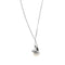 Collier Yukiko - Collier en or blanc 18 ct avec perle et diamant 58 Facettes 36952