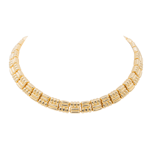 Collier Boucheron - Collier vintage en or jaune 18 carats 58 Facettes 3704292CN