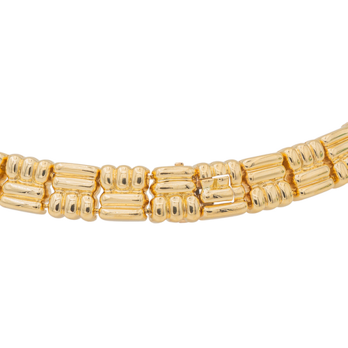 Collier Boucheron - Collier vintage en or jaune 18 carats 58 Facettes 3704292CN