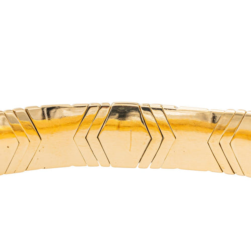 Bracelet Bulgari Alveare - Bracelet jonc en or jaune 18 carats 58 Facettes 3704296CN